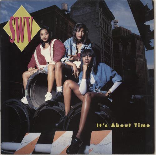 SWV It's About Time UK vinyl LP album (LP record) (711668)